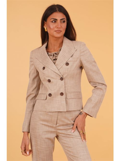 Giacca cropped fiammata The First | CRUZ 772/TFTORTORA
